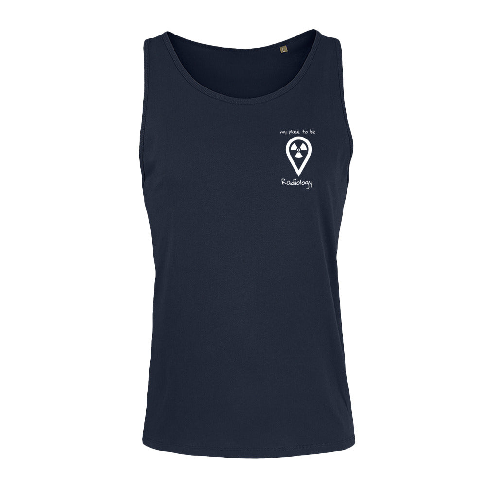 Tank Top (Unisex ) - my place to be (kleines Logo) - Alles Einstellungssache