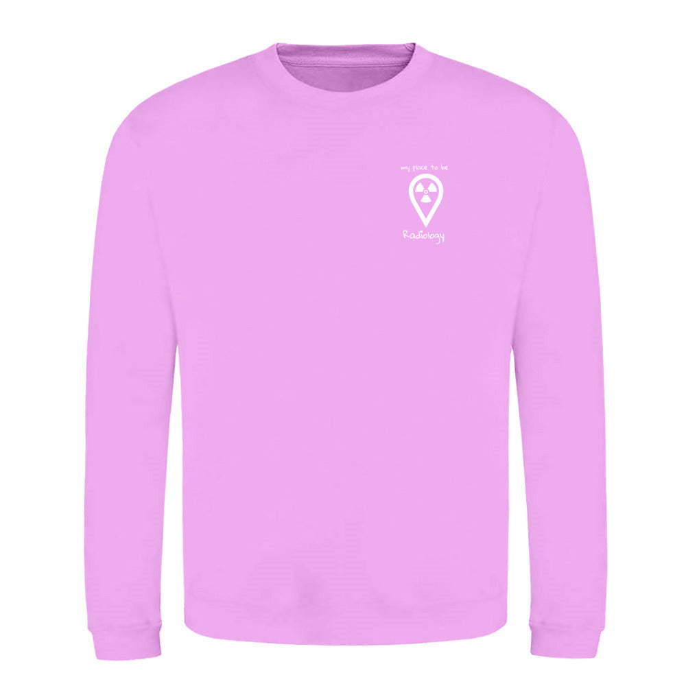 Klassiker Sweatshirts (Unisex) - my place to be Radiology (kleines Logo) - Alles Einstellungssache