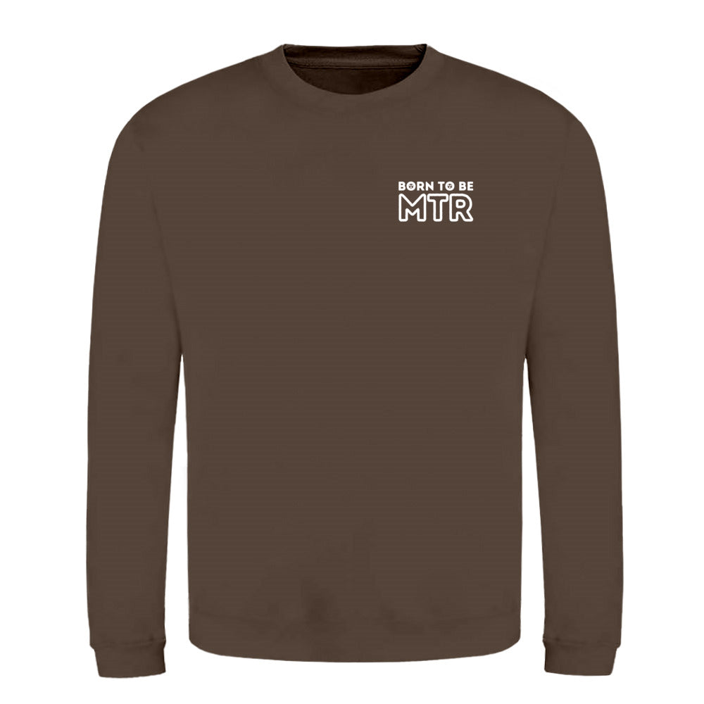 Klassiker Sweatshirts (Unisex) - BORN TO BE MTR (kleines Logo) - Alles Einstellungssache
