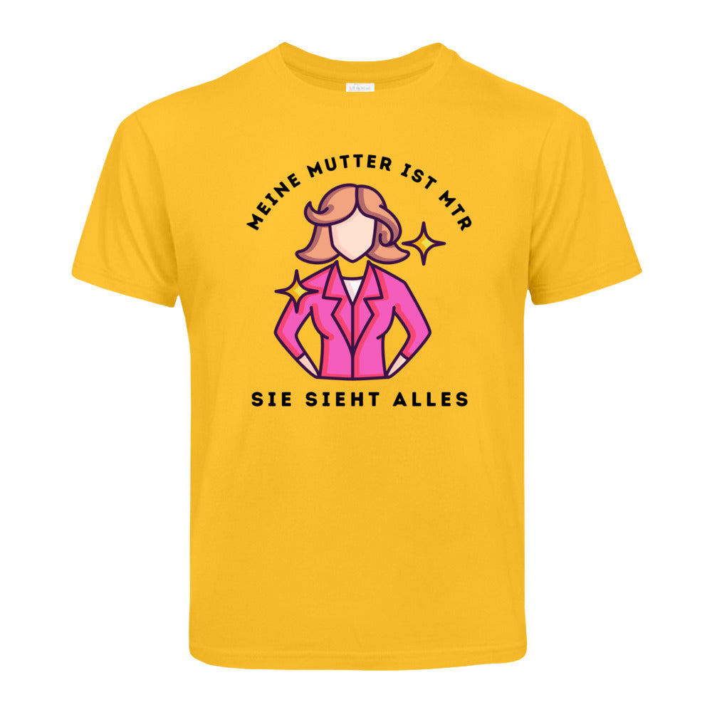Kinder T-Shirt - meine Mutter ist MTR - Alles Einstellungssache
