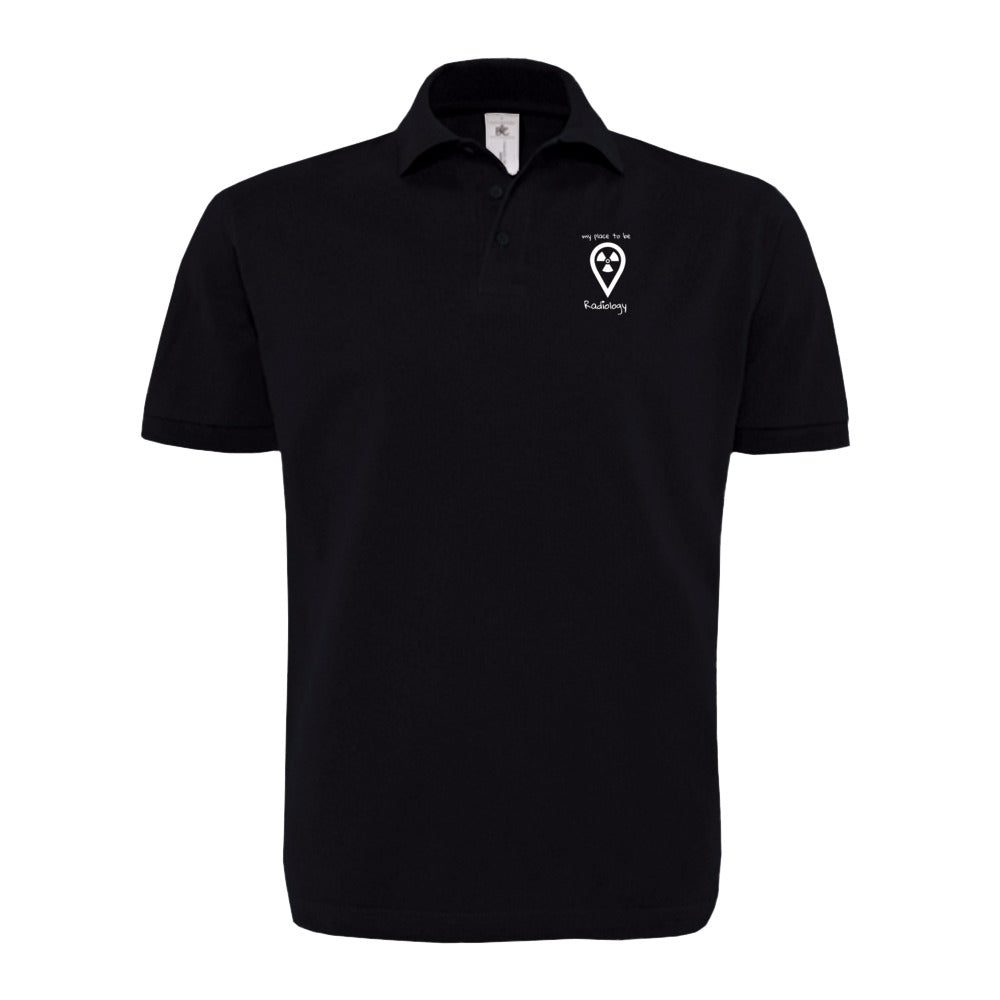 my place to be Radiology (kleines Logo) Polo Shirt (Unisex)