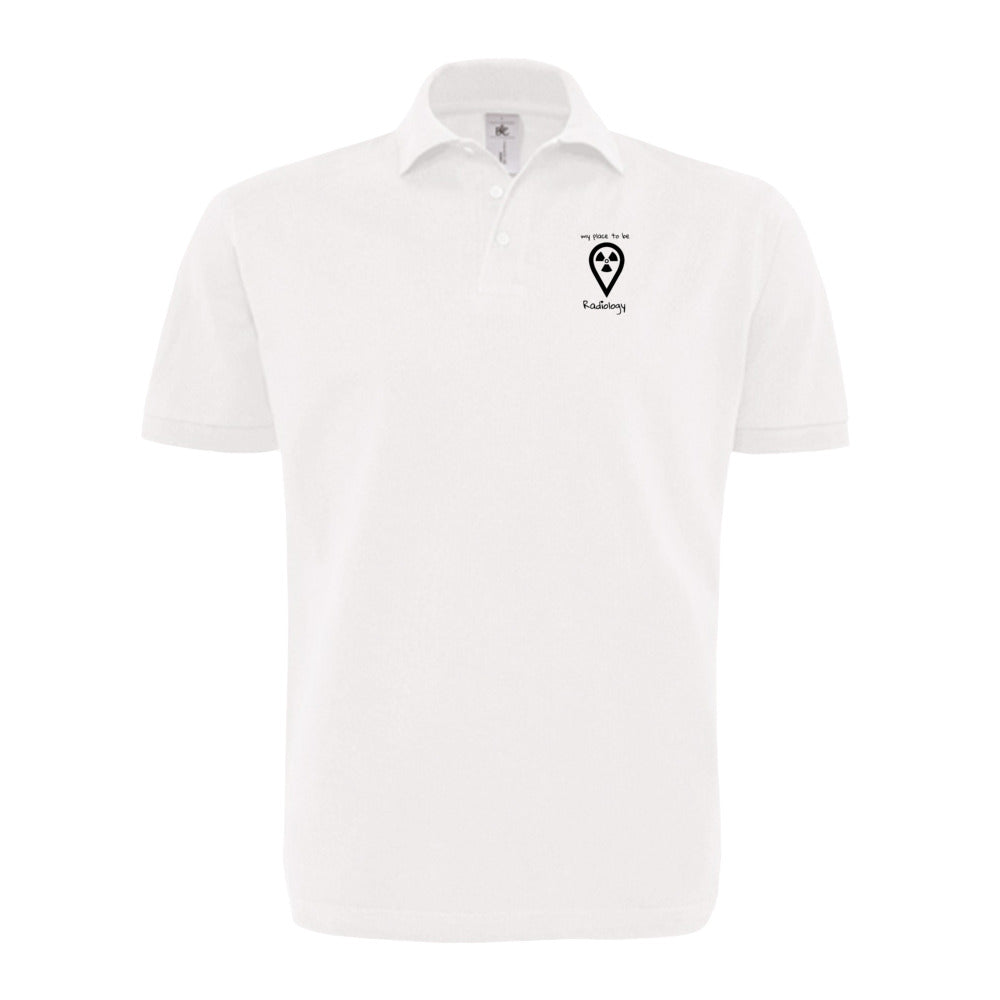 my place to be Radiology (kleines Logo) Polo Shirt (Unisex)