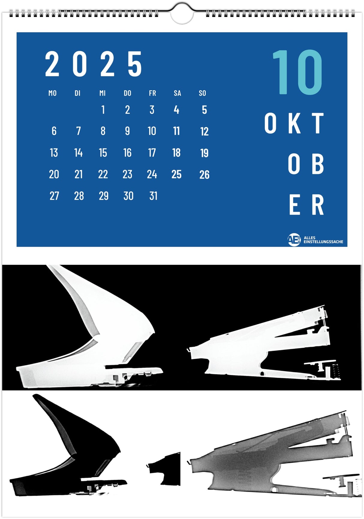 Röntgenkalender 2025 - Alles Einstellungssache
