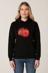 ROT MTR Laura oder dein Name -LOGO groß- Hoody (Unisex) - Alles Einstellungssache 