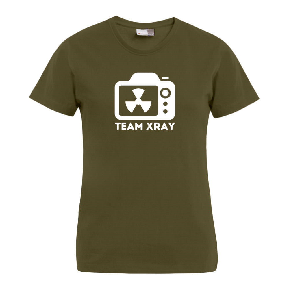T-SHIRT (Damen) - TEAM X RAY (großes Logo) - Alles Einstellungssache 