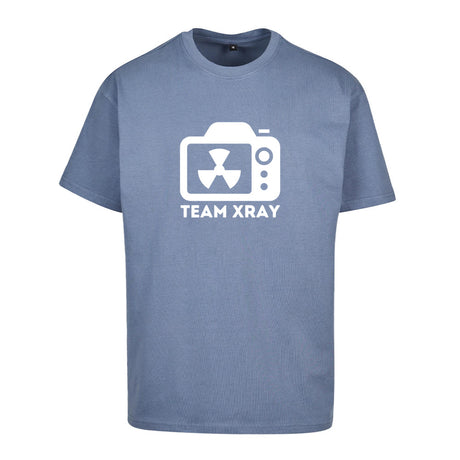 T-SHIRT Oversized Überlänge (Damen) - TEAM XRAY (großes Logo) - Alles Einstellungssache 