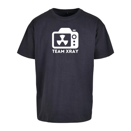 T-SHIRT Oversized Überlänge (Damen) - TEAM XRAY (großes Logo) - Alles Einstellungssache 