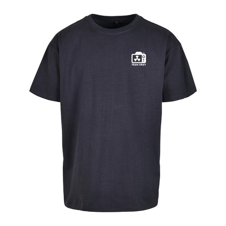 T-SHIRT Oversized Überlänge (Damen) - TEAM XRAY (kleines Logo) - Alles Einstellungssache 