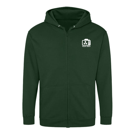 Hoddy Sweatjacke mit Reißverschluss TEAM XRAY (kleines Logo) Unisex - Alles Einstellungssache 