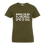 BORN TO BE MTR T-Shirt (Damen) großes Logo - Alles Einstellungssache 