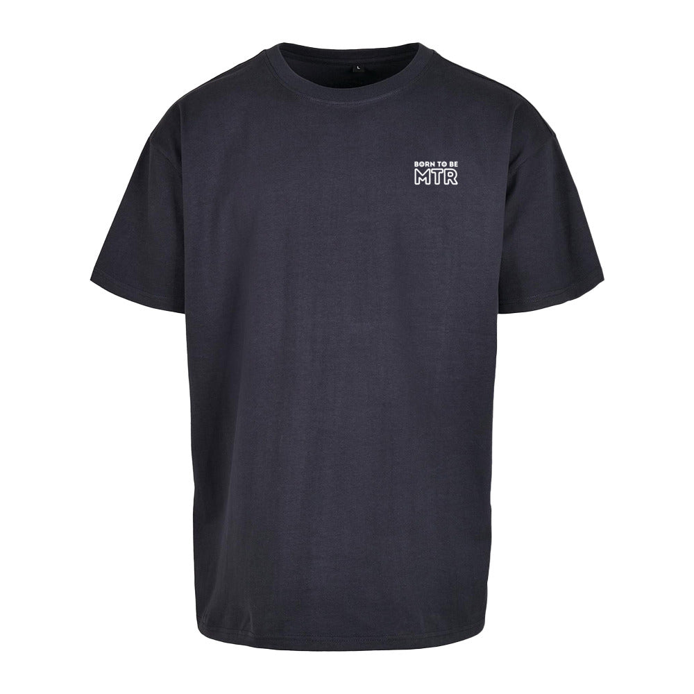 Oversized T-Shirt (Damen) BORN TO BE MTR (kleines Logo) - Alles Einstellungssache 