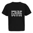 Oversized kürzer geschnitten T-Shirt (Damen)BORN TO BE MTR (großes Logo) - Alles Einstellungssache 