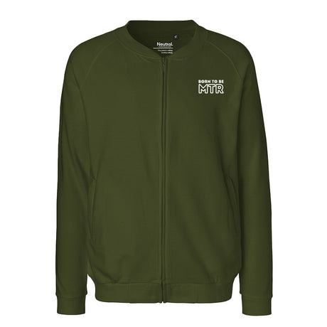 Sweatjacke mit Reißverschluss BORN TO BE MTR (kleines Logo) Unisex - Alles Einstellungssache 