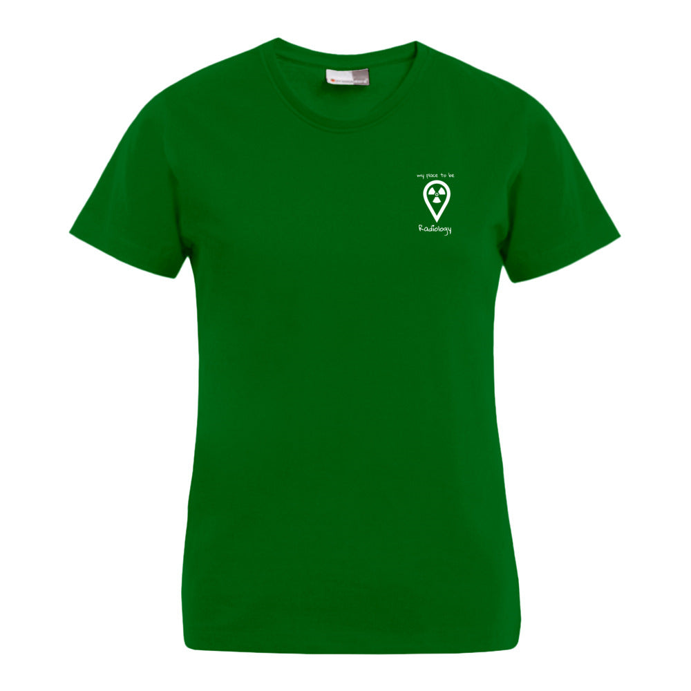 my place to be Radiology (kleines Logo) T-Shirt (Damen) - Alles Einstellungssache 
