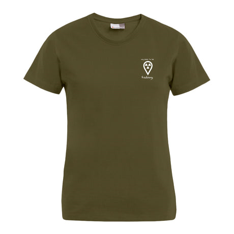my place to be Radiology (kleines Logo) T-Shirt (Damen) - Alles Einstellungssache 