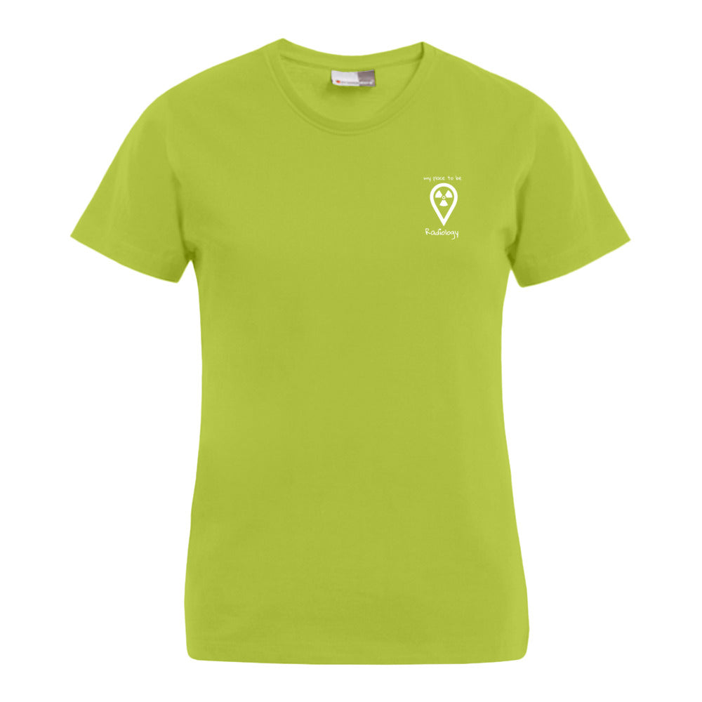 my place to be Radiology (kleines Logo) T-Shirt (Damen) - Alles Einstellungssache 