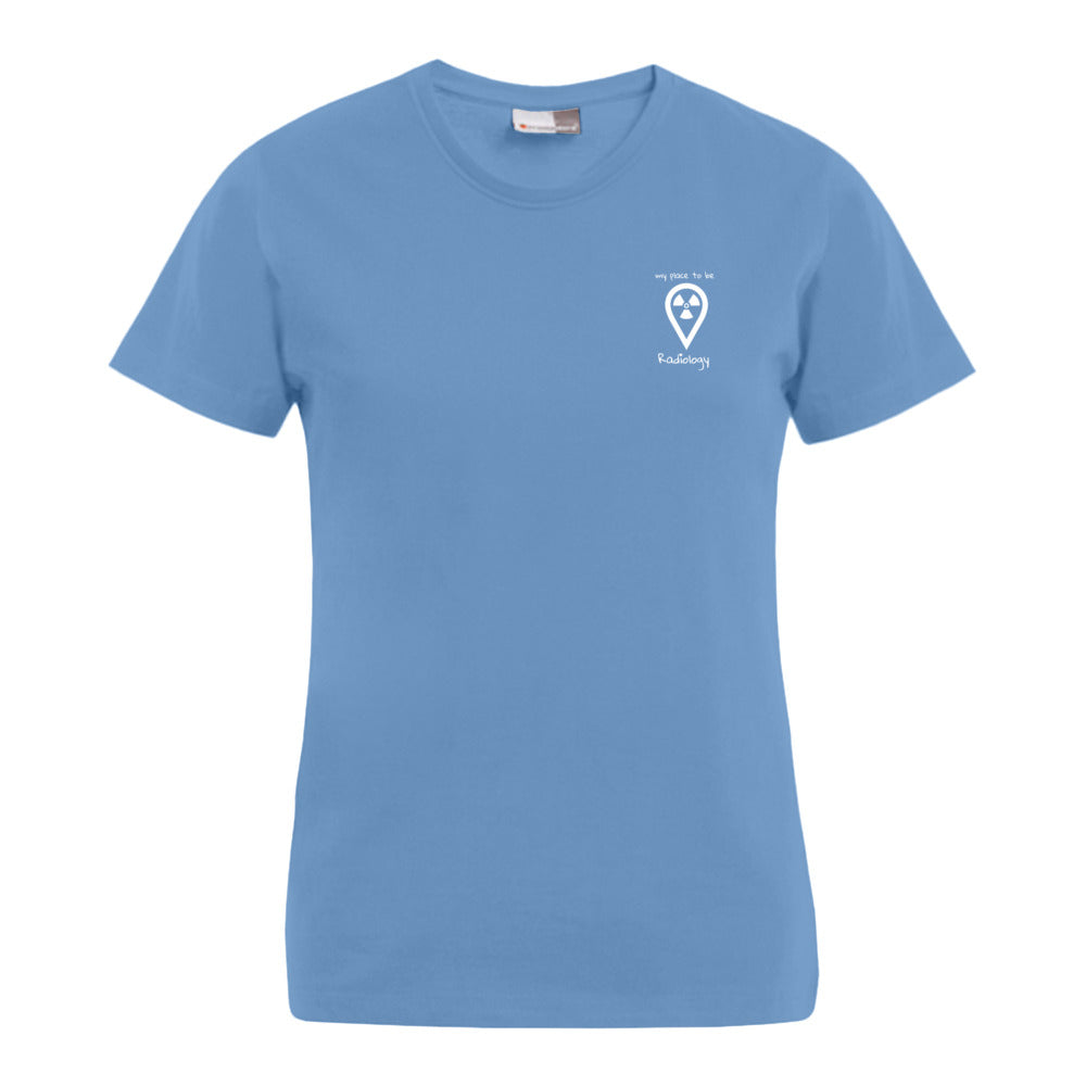my place to be Radiology (kleines Logo) T-Shirt (Damen) - Alles Einstellungssache 