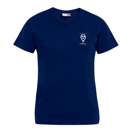 my place to be Radiology (kleines Logo) T-Shirt (Damen) - Alles Einstellungssache 