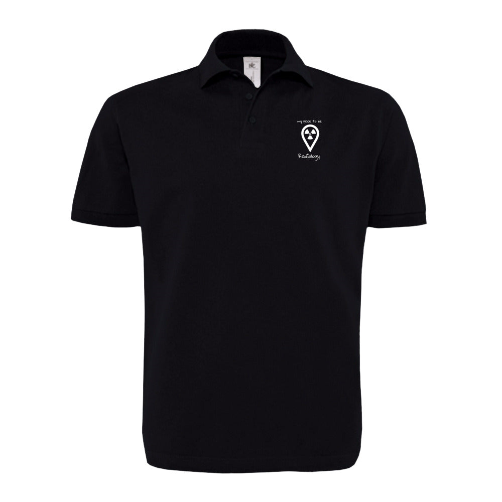 my place to be Radiology (kleines Logo) Polo Shirt (Unisex) - Alles Einstellungssache 