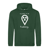 Hoody (Unisex) my place to be Radiology - Alles Einstellungssache 