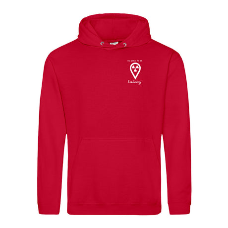 Hoody (Unisex) my place to be Radiology (kleines Logo) - Alles Einstellungssache 