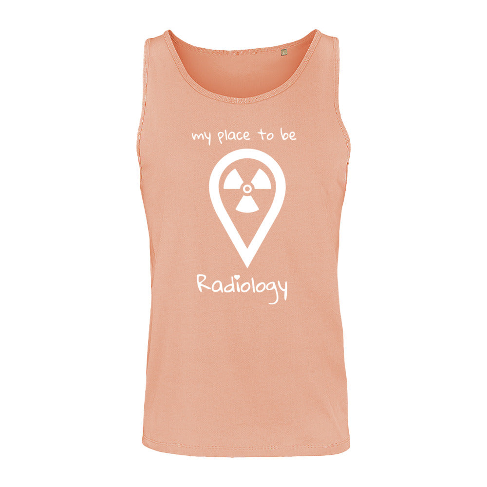 Tank Top (Unisex ) - my place to be (großes Logo) - Alles Einstellungssache 