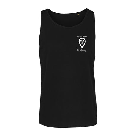Tank Top (Unisex ) - my place to be (kleines Logo) - Alles Einstellungssache 
