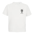 T-Shirt (Damen) Oversized kürzer geschnitten - my place to be Radiology (kleines Logo) - Alles Einstellungssache 
