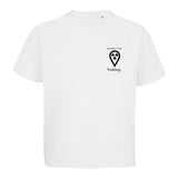 T-Shirt (Damen) Oversized kürzer geschnitten - my place to be Radiology (kleines Logo) - Alles Einstellungssache 