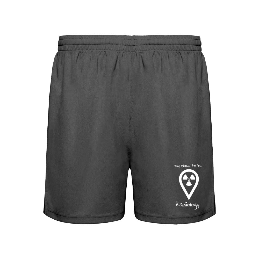 Sport Shorts (Unisex) - my place to be Radiology - Alles Einstellungssache 