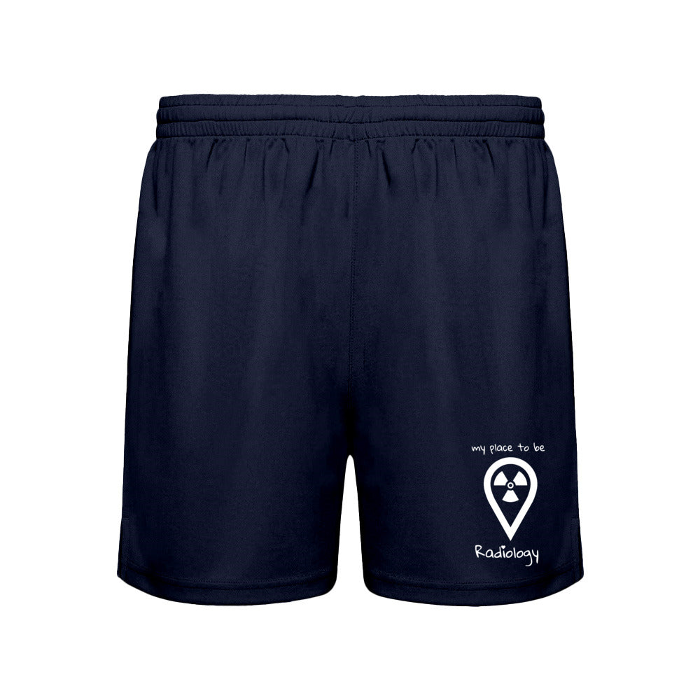 Sport Shorts (Unisex) - my place to be Radiology - Alles Einstellungssache 