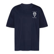 T-Shirt Oversized (Unisex)- my place to be Radiology  (kleines Logo) - Alles Einstellungssache 