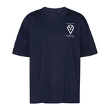 T-Shirt Oversized (Unisex)- my place to be Radiology  (kleines Logo) - Alles Einstellungssache 