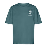 T-Shirt Oversized (Unisex)- my place to be Radiology  (kleines Logo) - Alles Einstellungssache 