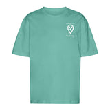 T-Shirt Oversized (Unisex)- my place to be Radiology  (kleines Logo) - Alles Einstellungssache 