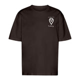 T-Shirt Oversized (Unisex)- my place to be Radiology  (kleines Logo) - Alles Einstellungssache 