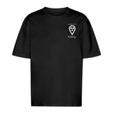 T-Shirt Oversized (Unisex)- my place to be Radiology  (kleines Logo) - Alles Einstellungssache 
