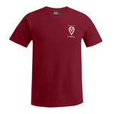 T-Shirt (Herren) - my place to be Radiology (kleines Logo) - Alles Einstellungssache 
