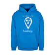 Basic Oversize Hoodie (Herren) - my place to be Radiology - Alles Einstellungssache 