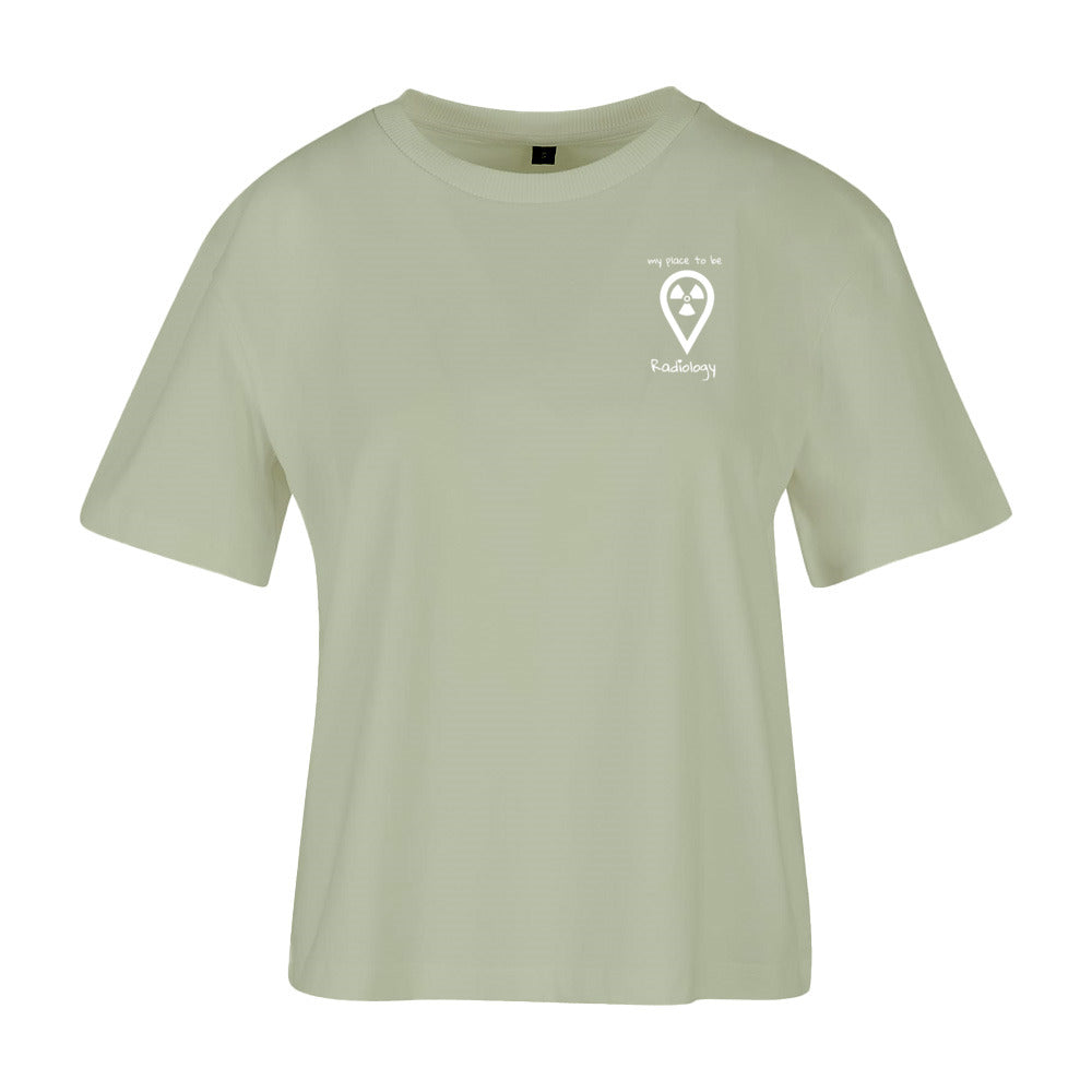 Ladies Everyday T-Shirt (Damen) my place to be Radiology (kleines Logo) - Alles Einstellungssache 