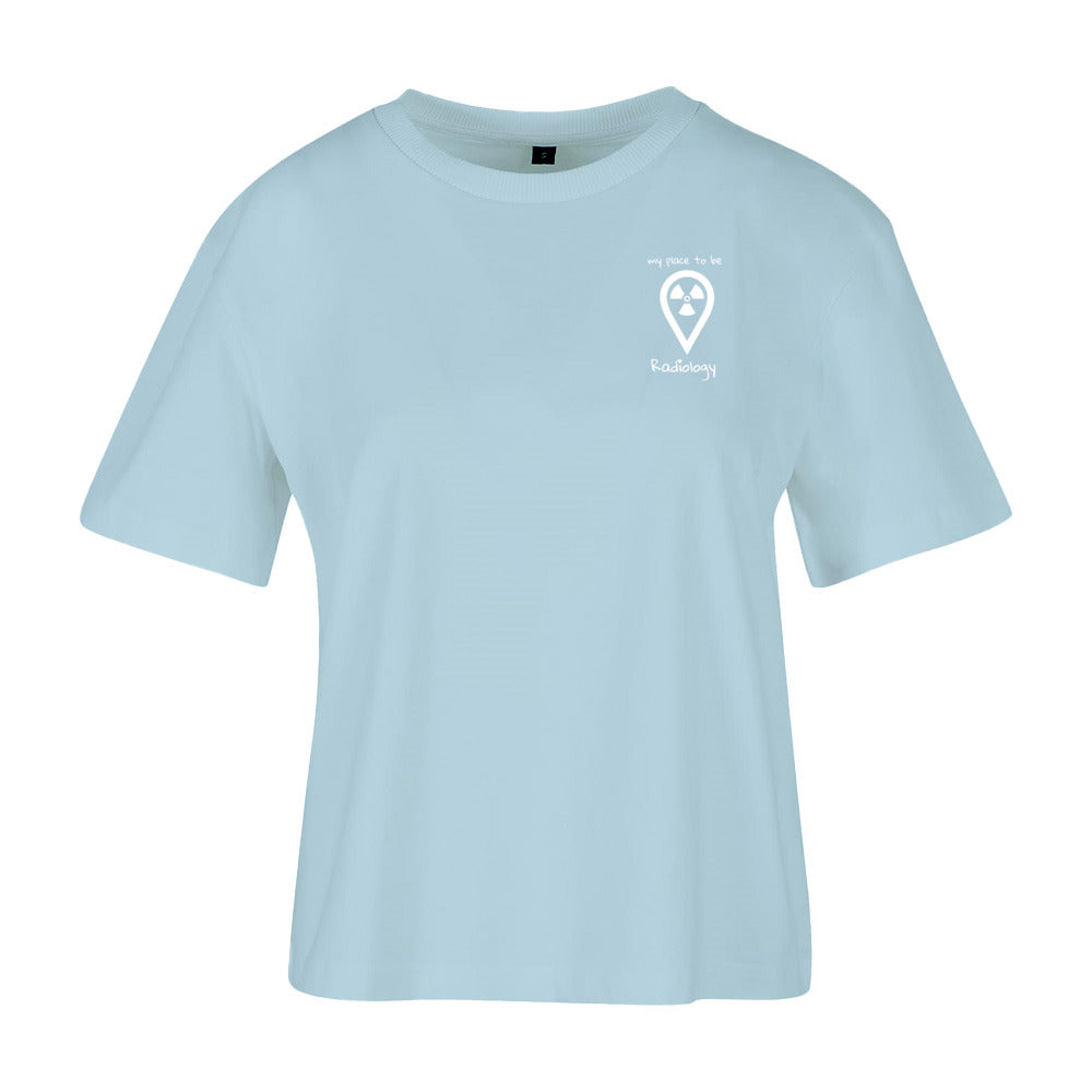Ladies Everyday T-Shirt (Damen) my place to be Radiology (kleines Logo) - Alles Einstellungssache 