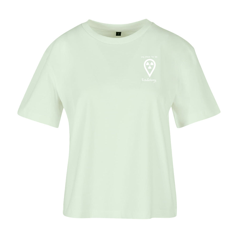 Ladies Everyday T-Shirt (Damen) my place to be Radiology (kleines Logo) - Alles Einstellungssache 