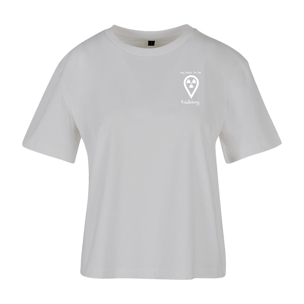 Ladies Everyday T-Shirt (Damen) my place to be Radiology (kleines Logo) - Alles Einstellungssache 