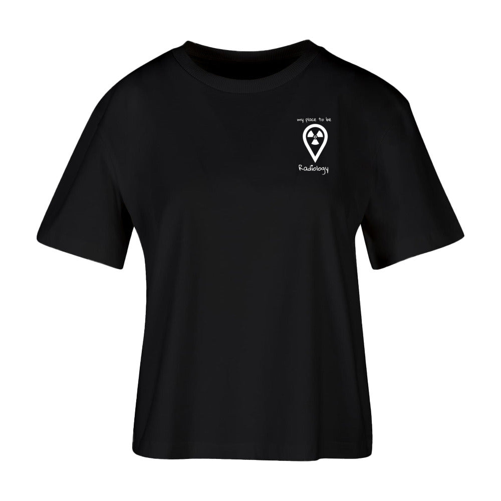 Ladies Everyday T-Shirt (Damen) my place to be Radiology (kleines Logo) - Alles Einstellungssache 