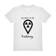 V-Auschnitt T-Shirt (Herren) - my place to be Radiology (großes Logo) - Alles Einstellungssache 