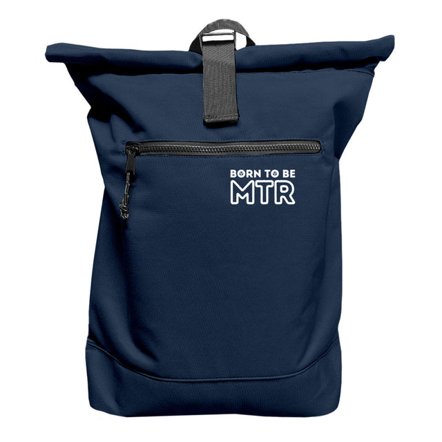 Rucksack mit Laptopfach- BORN TO BE MTR (kleines Logo) - Alles Einstellungssache 