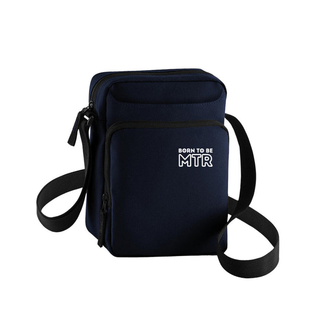 Cross Body Bag, Handtasche, Tablet-/Handytasch - BORN TO BE MTR (kleines Logo) - Alles Einstellungssache 