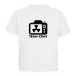 T-SHIRT Oversized kürzer geschnitten (Damen) - TEAM XRAY (großes Logo) - Alles Einstellungssache 