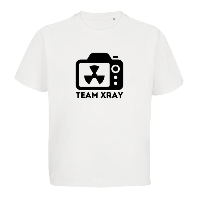 T-SHIRT Oversized kürzer geschnitten (Damen) - TEAM XRAY (großes Logo) - Alles Einstellungssache 