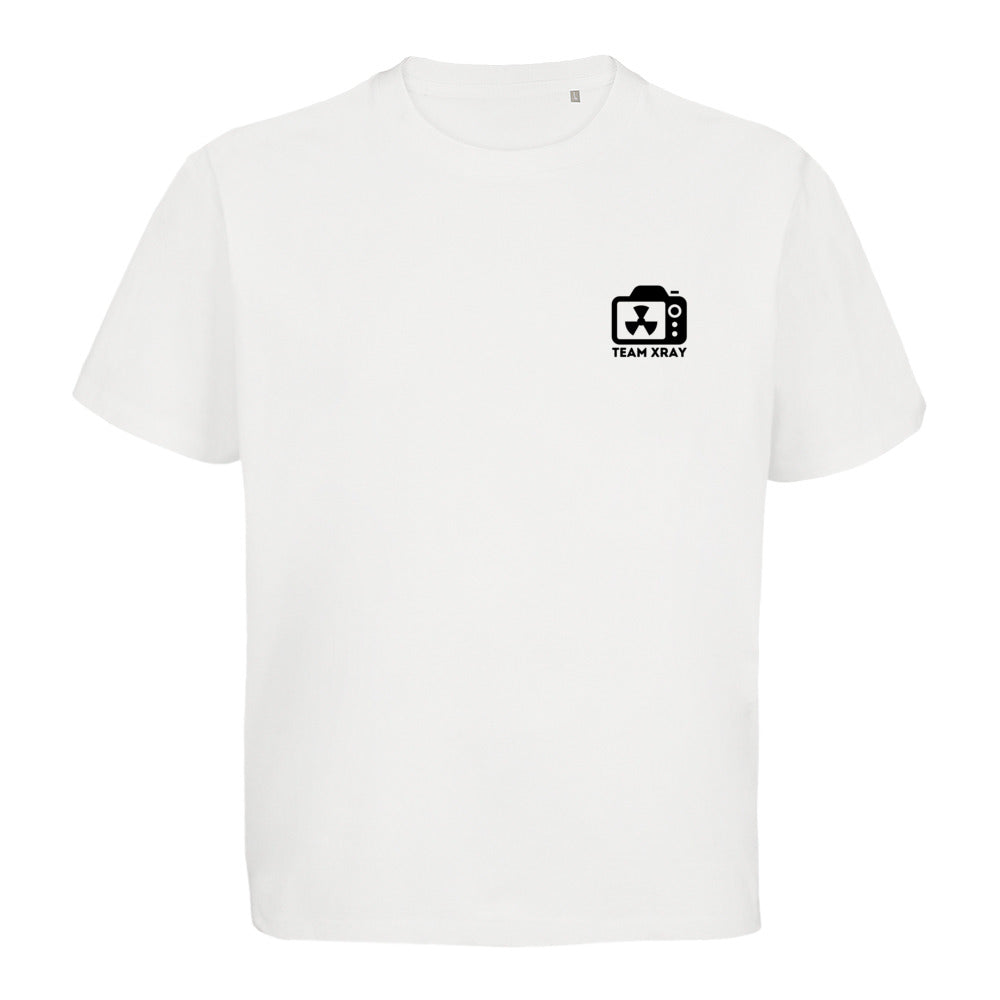 T-SHIRT Oversized kürzer geschnitten (Damen) - TEAM XRAY (kleines Logo) - Alles Einstellungssache 